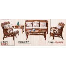 双人竹制沙发